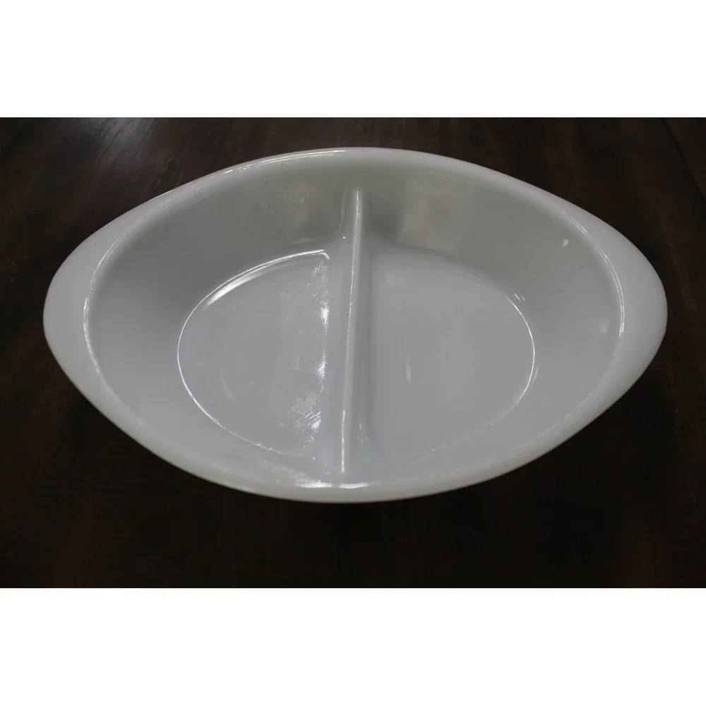 Glasbake vintage milk